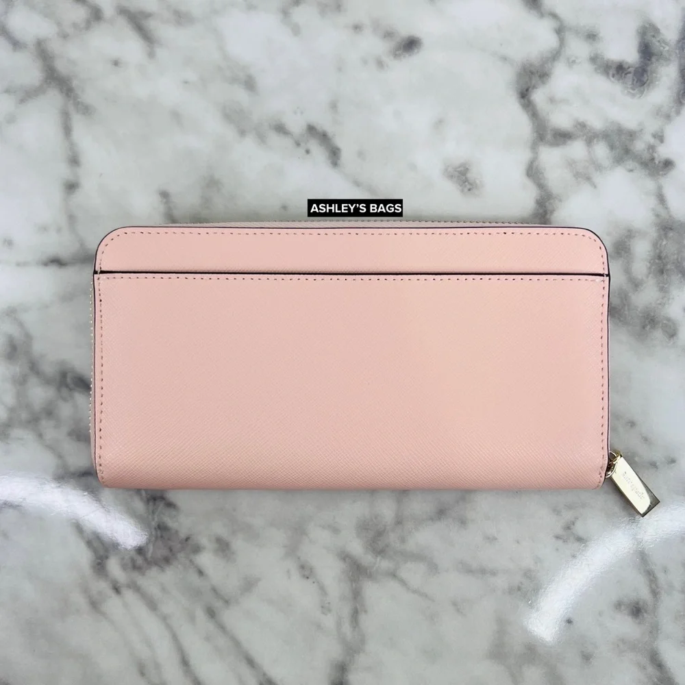 Kate Spade Madison Large Continental Wallet In Conch Pink